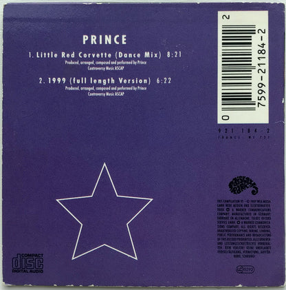 Prince : Little Red Corvette / 1999 (CD, Mini, Single, RE)