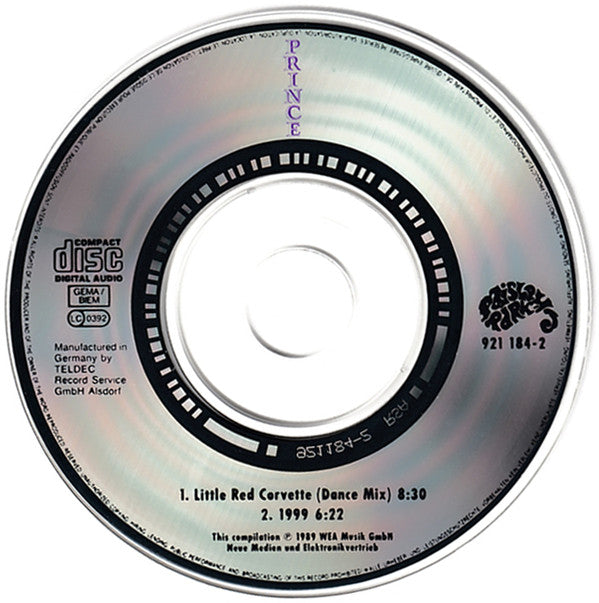 Prince : Little Red Corvette / 1999 (CD, Mini, Single, RE)