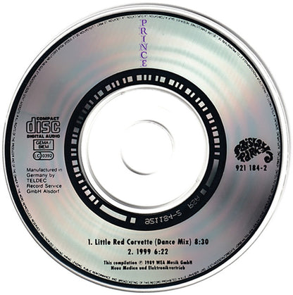 Prince : Little Red Corvette / 1999 (CD, Mini, Single, RE)