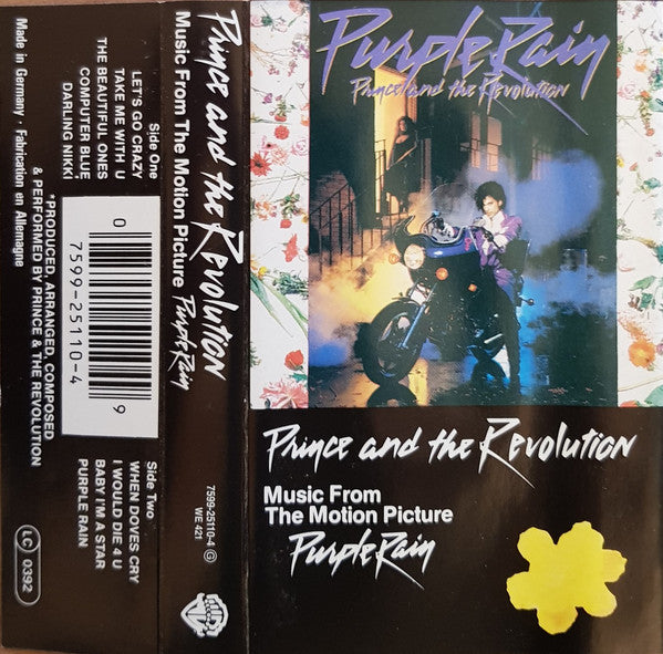 Prince And The Revolution : Purple Rain (Cass, Album)