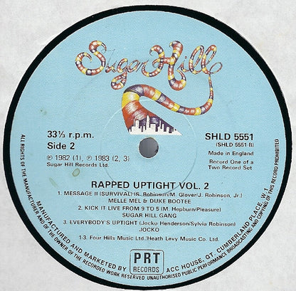 Various : Rapped Uptight Vol.2 (2xLP, Comp)