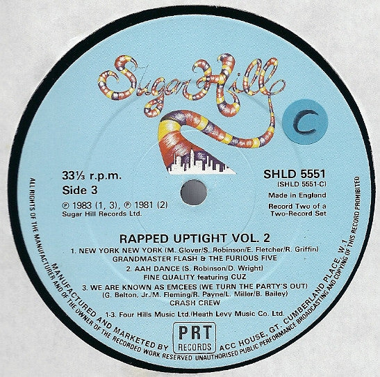 Various : Rapped Uptight Vol.2 (2xLP, Comp)