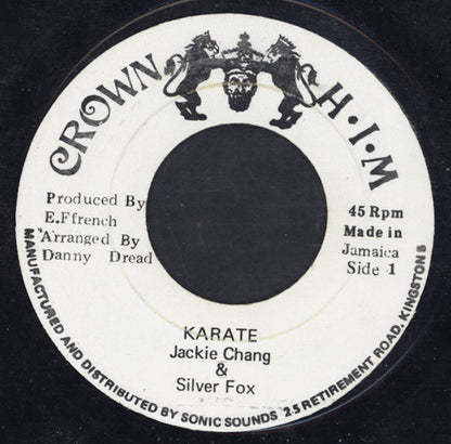 Jackie Chang (2) & Silver Fox (2) : Karate (7")