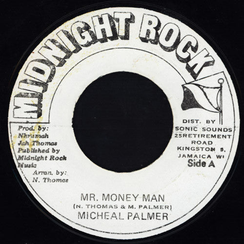Michael Palmer : Mr. Money Man (7")
