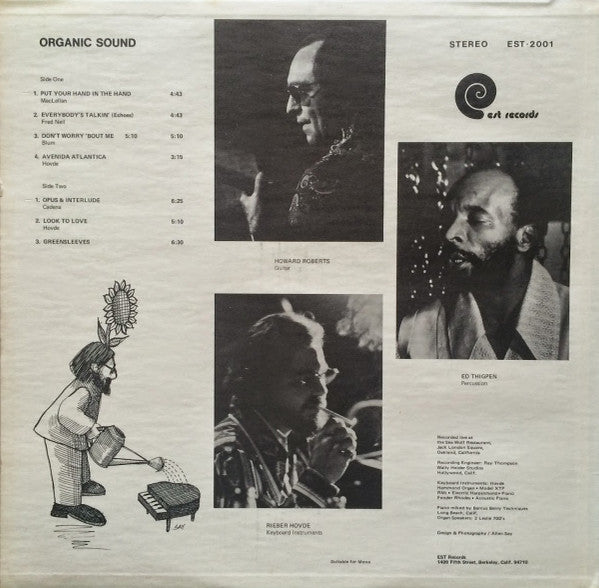 Rieber Hovde, Howard Roberts, Ed Thigpen : Organic Sound (LP, Album)
