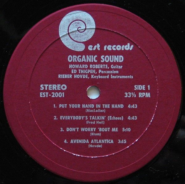 Rieber Hovde, Howard Roberts, Ed Thigpen : Organic Sound (LP, Album)