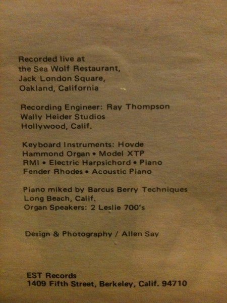 Rieber Hovde, Howard Roberts, Ed Thigpen : Organic Sound (LP, Album)