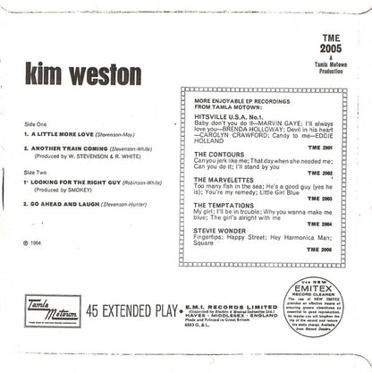 Kim Weston : Kim Weston (7", EP)