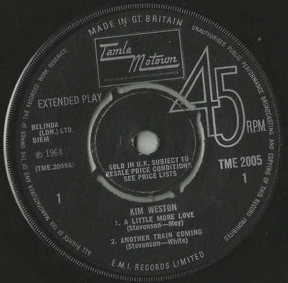 Kim Weston : Kim Weston (7", EP)