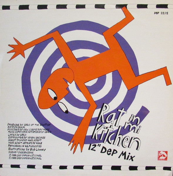 UB40 : Rat In Mi Kitchen (12", Single)