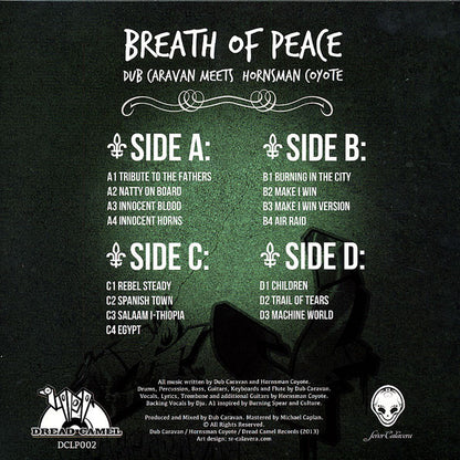 Dub Caravan Meets Hornsman Coyote : Breath Of Peace (2xLP, Album, Ltd)
