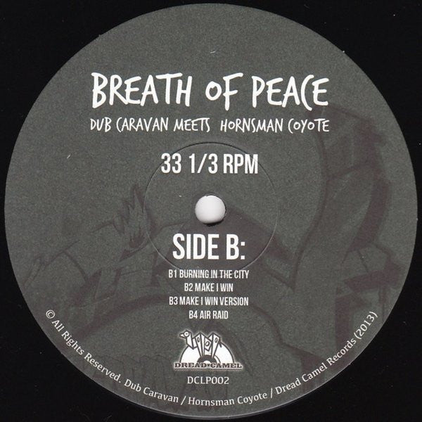 Dub Caravan Meets Hornsman Coyote : Breath Of Peace (2xLP, Album, Ltd)