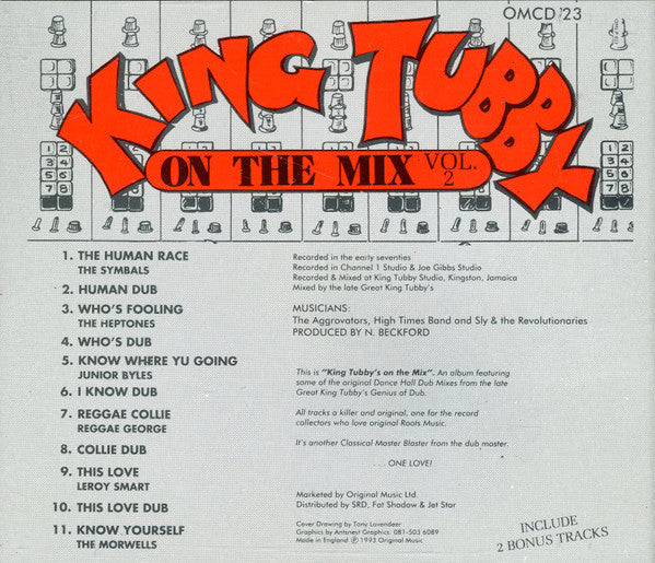 Various : King Tubby On The Mix Vol. 2 (CD, Comp)