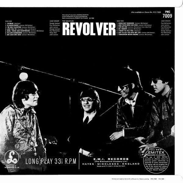 The Beatles : Revolver (LP, Album, Mono, 2nd)