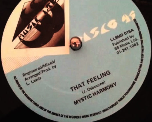 Mystic Harmony / S. S. Band : That Feeling / Sweet Feelings (12", Single)