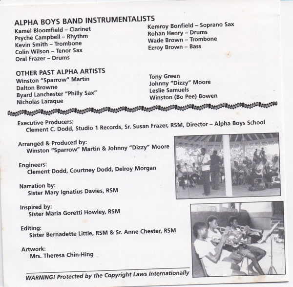 Alpha Boys Band : Come Dance With Me (CD)