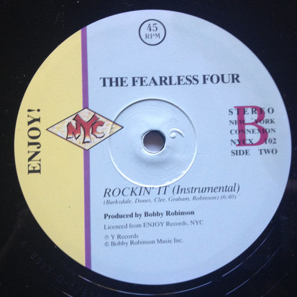 The Fearless Four : Rockin' It (12")