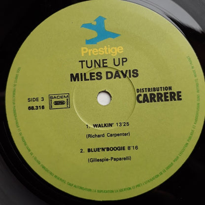 Miles Davis : Tune Up (2xLP, Comp, RE, RM)