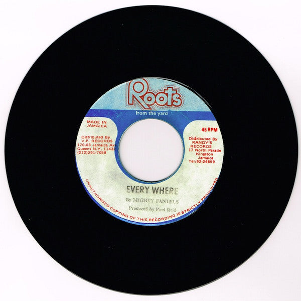 Fantels : Every Where (7")