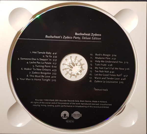 Buckwheat Zydeco : Buckwheat's Zydeco Party (CD, Comp, Dig)