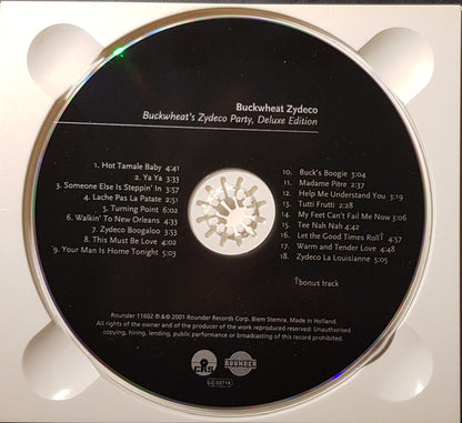 Buckwheat Zydeco : Buckwheat's Zydeco Party (CD, Comp, Dig)