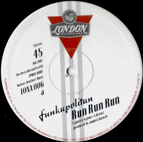 Funkapolitan : Run Run Run (12")