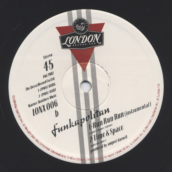 Funkapolitan : Run Run Run (12")
