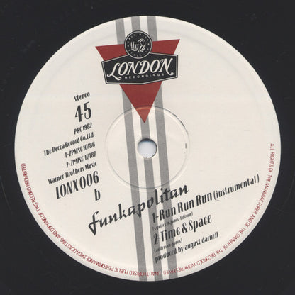 Funkapolitan : Run Run Run (12")