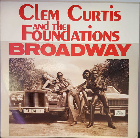 Clem Curtis & The Foundations : Broadway (12")