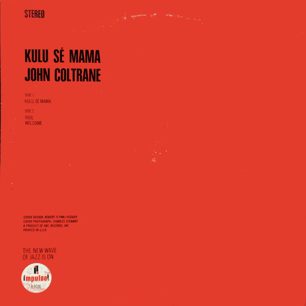 John Coltrane : Kulu Sé Mama (LP, Album, RE)