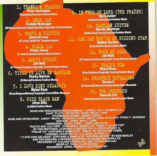 Various : Cultural Fashion (CD, Comp)