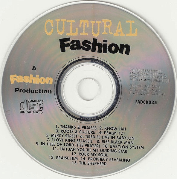 Various : Cultural Fashion (CD, Comp)