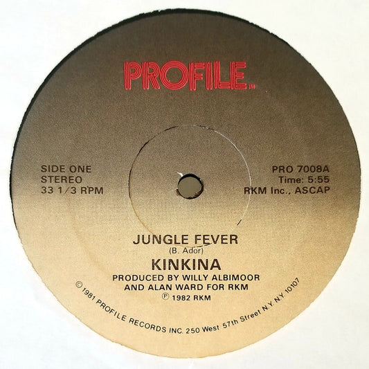 Kinkina : Jungle Fever (12", Single)