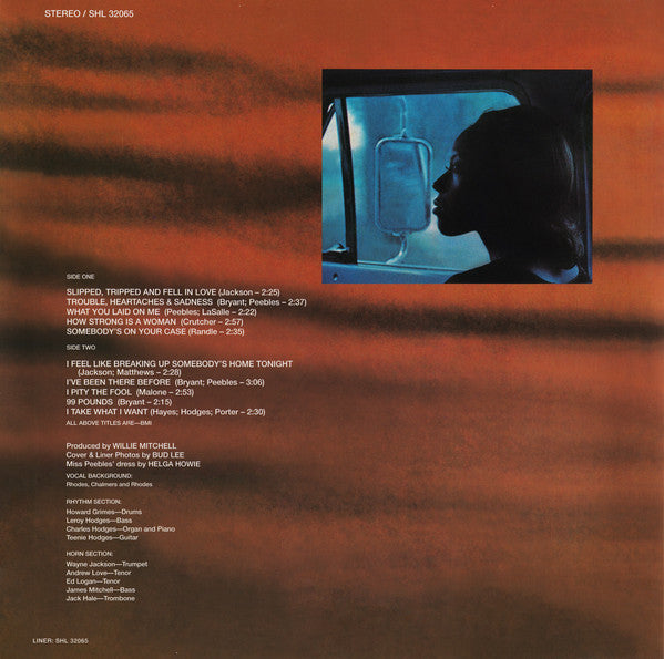 Ann Peebles : Straight From The Heart (LP, Album, RE, RM, 180)