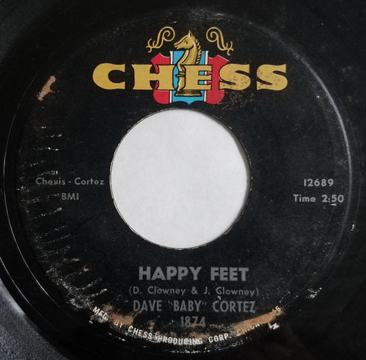 Dave "Baby" Cortez : Happy Feet / Gettin' To The Point (7", Single)