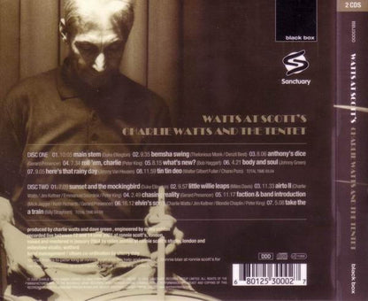 Charlie Watts And The Tentet : Watts At Scott's (2xCD)