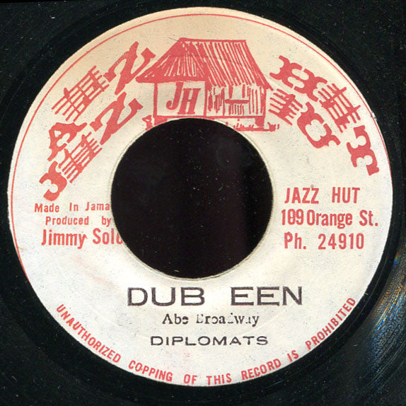 Diplomats (5) & The Roots Radics : Dub Een (7")