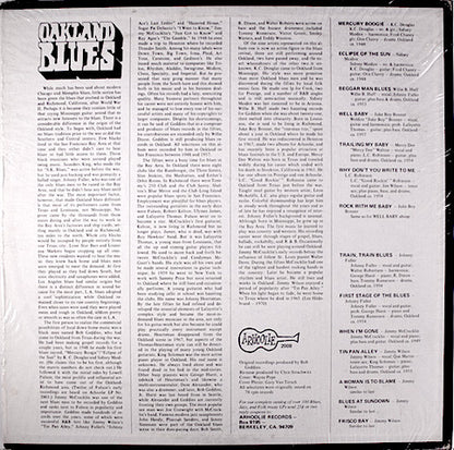 Various : Oakland Blues (LP, Comp)