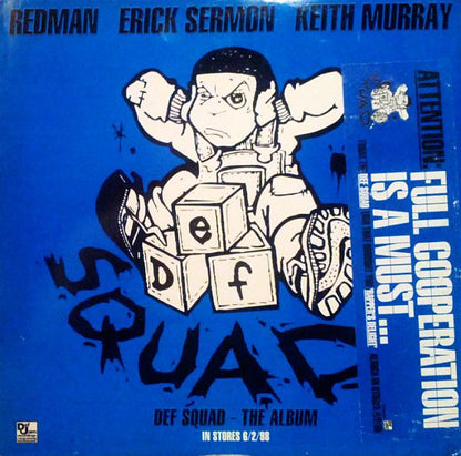 Def Squad : Full Cooperation (12", Promo)