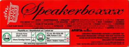 OutKast : Speakerboxxx / The Love Below (2xCD, Album)