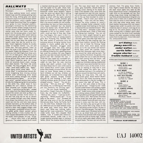 Art Blakey & The Jazz Messengers : 3 Blind Mice (LP, Album, RE)