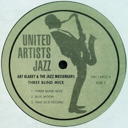 Art Blakey & The Jazz Messengers : 3 Blind Mice (LP, Album, RE)
