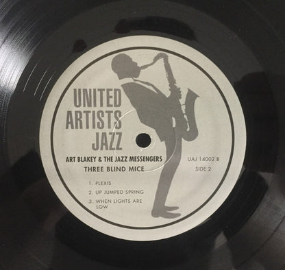 Art Blakey & The Jazz Messengers : 3 Blind Mice (LP, Album, RE)