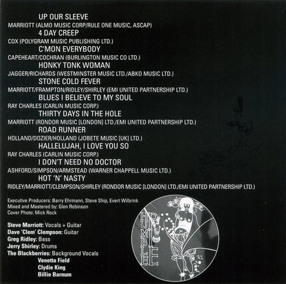 Humble Pie : Live On The King Biscuit Flower Hour (CD, Album, RM)