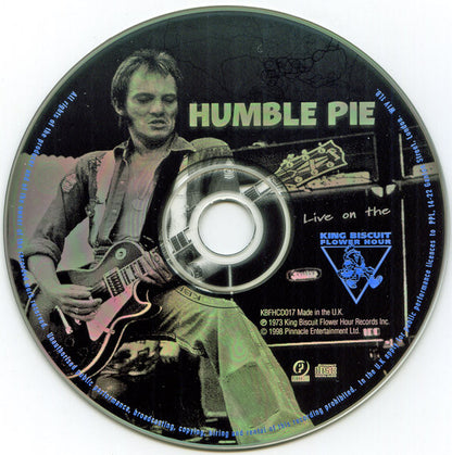 Humble Pie : Live On The King Biscuit Flower Hour (CD, Album, RM)