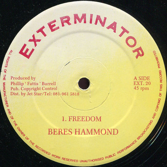 Beres Hammond : Freedom (12")