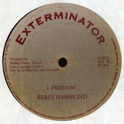 Beres Hammond : Freedom (12")