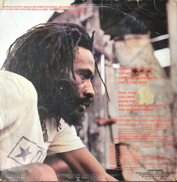 Burning Spear : Hail H.I.M. (LP, Album, Ltd, Red)