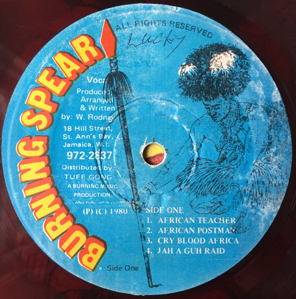 Burning Spear : Hail H.I.M. (LP, Album, Ltd, Red)
