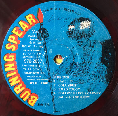 Burning Spear : Hail H.I.M. (LP, Album, Ltd, Red)